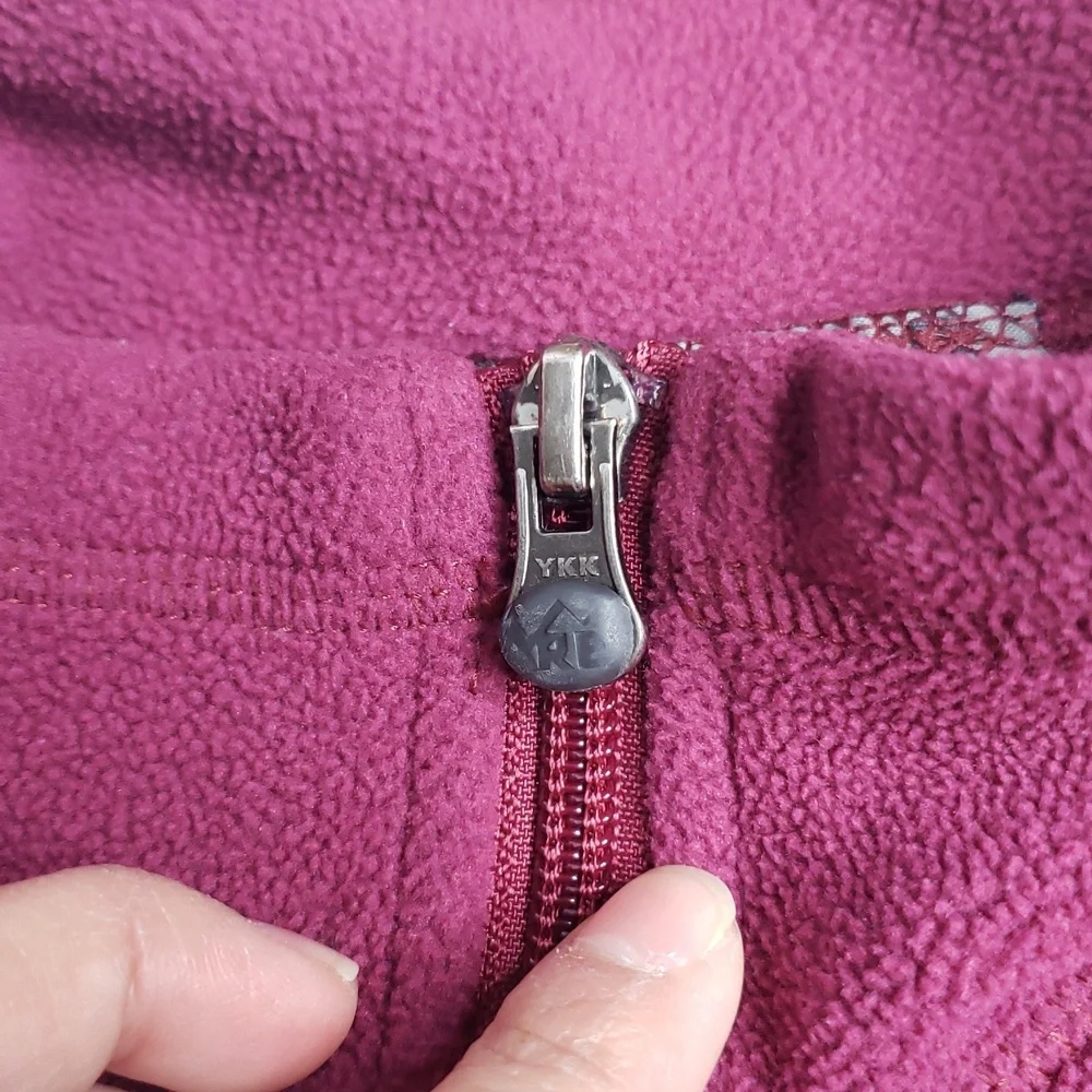 REI Womens Polartec Classic Fleece Sweater Vest Size XL Outdoor Gorpcore Logo